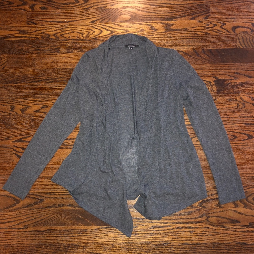 Dark gray cardigan